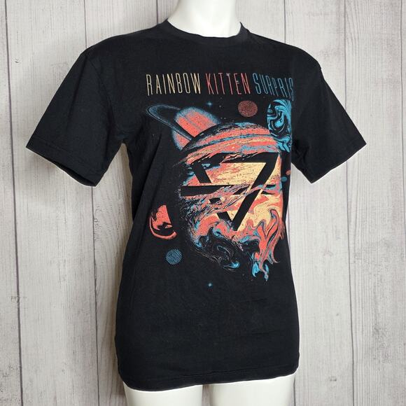 Rainbow Kitten Surprise “How to: Friend, Love, Freefall” Band Tee – Unisex Small - Picture 2 of 4